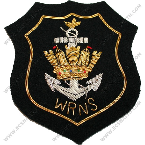 WRNS Wire Blazer Badge E C Snaith And Son Ltd