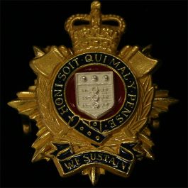 Royal Logistic Corps Cap Badge, Officers - UK Supplier - E.C.Snaith and ...