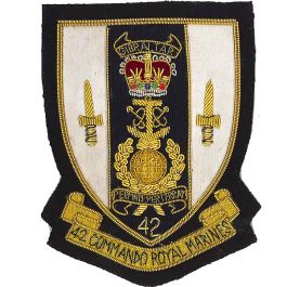 42 Commando Blazer Badge