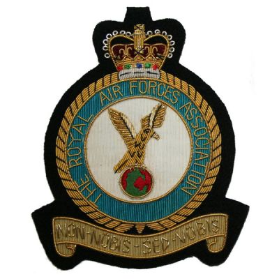 RAF Association (Non-Nobis-Sed-Vobis) Wire Blazer Badge