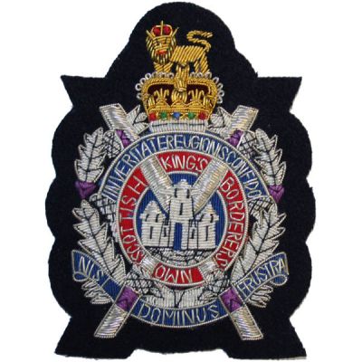 KOSB Wire Blazer Badge