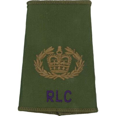 RLC Rank Slides, Olive Green, (RQMS)