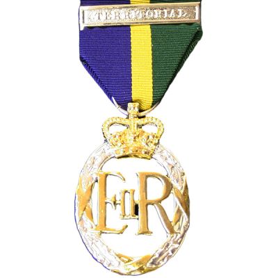 Territorial Army Decoration, E11r, Medal